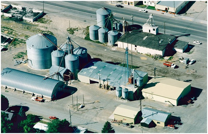 Valley Grain is established in Arco : specialized in Grain, Seed, and fertilizer, started out as an old grain elevator